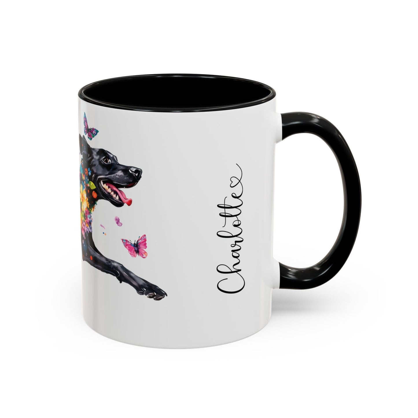 Pointador #2 Personalized Accent Mugs, 11oz