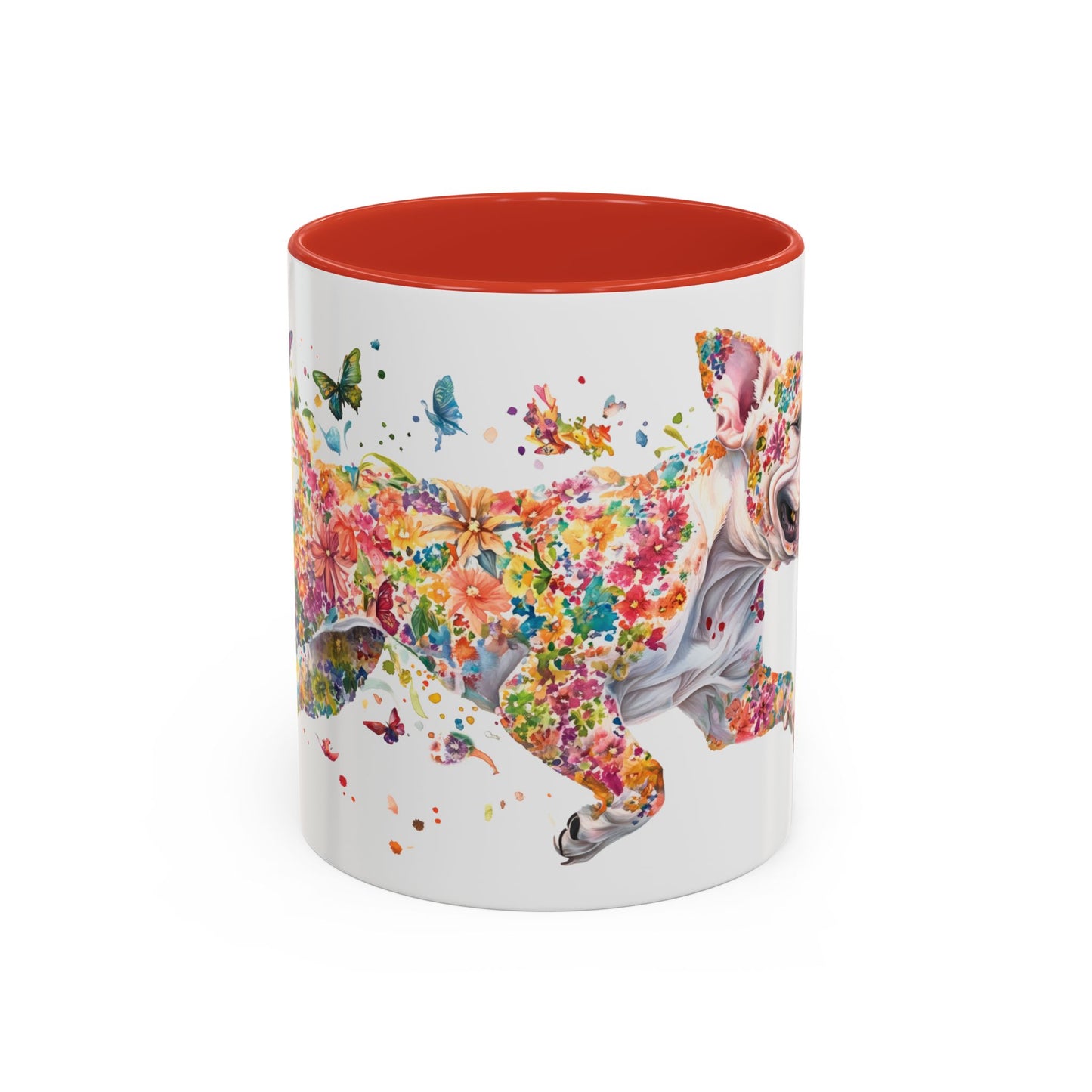 American Bulldog Personalized Accent Mugs, 11oz
