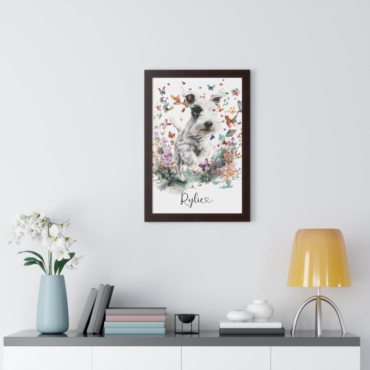 WALL ART - ANY DESIGN Personalised Framed Poster