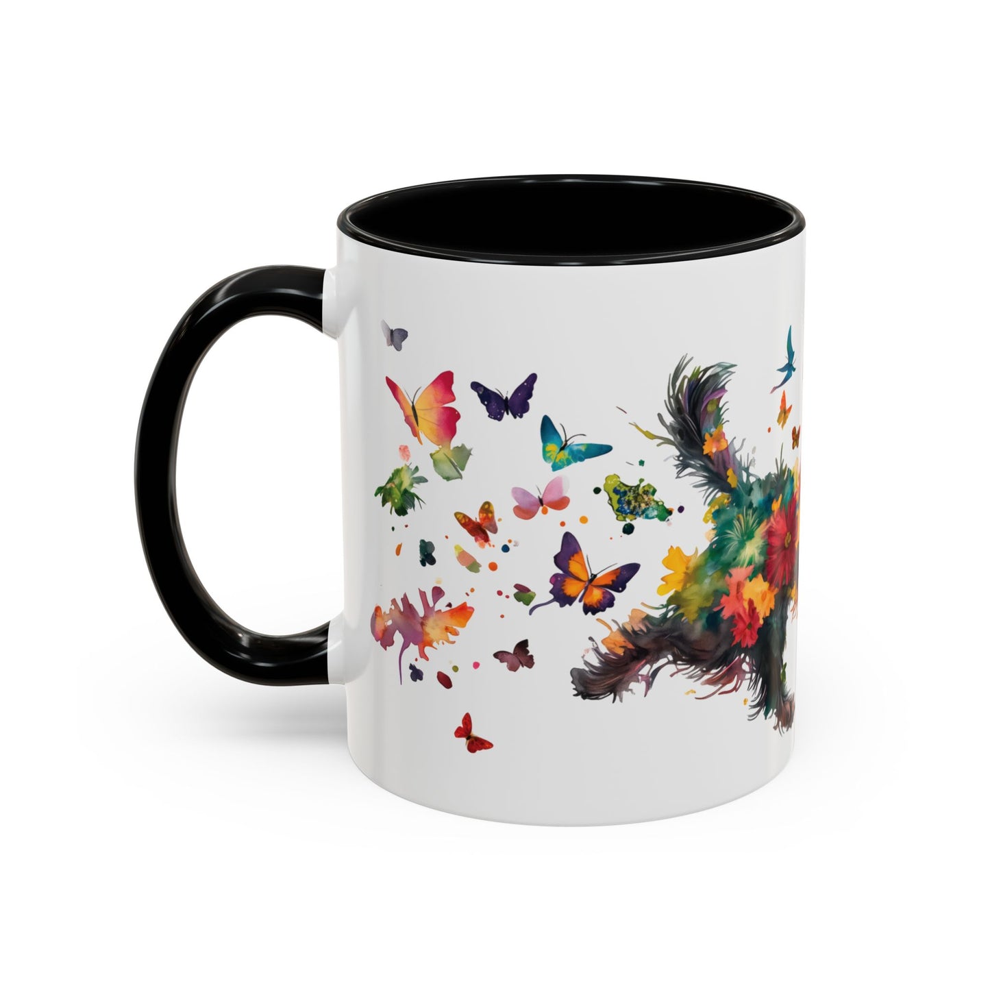 Scottish Terrier Personalized Accent Mugs, 11oz