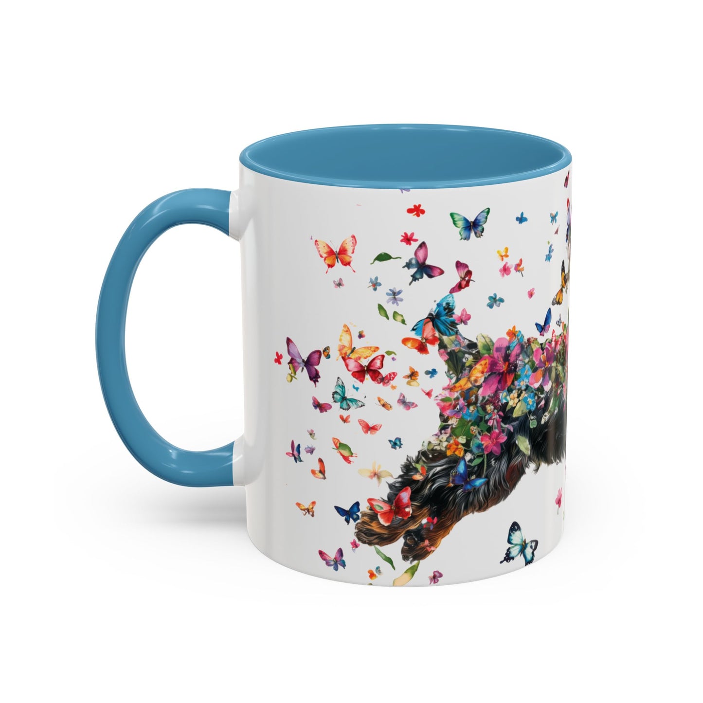 English Cocker Spaniel #3 Personalized Accent Mugs, 11oz