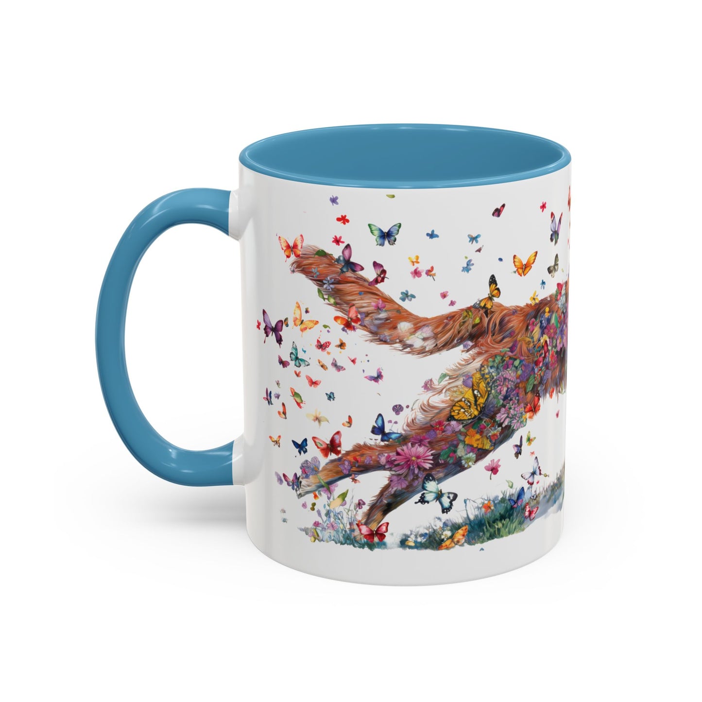 Nova Scotia Duck Tolling Retriever Personalized Accent Mugs, 11oz