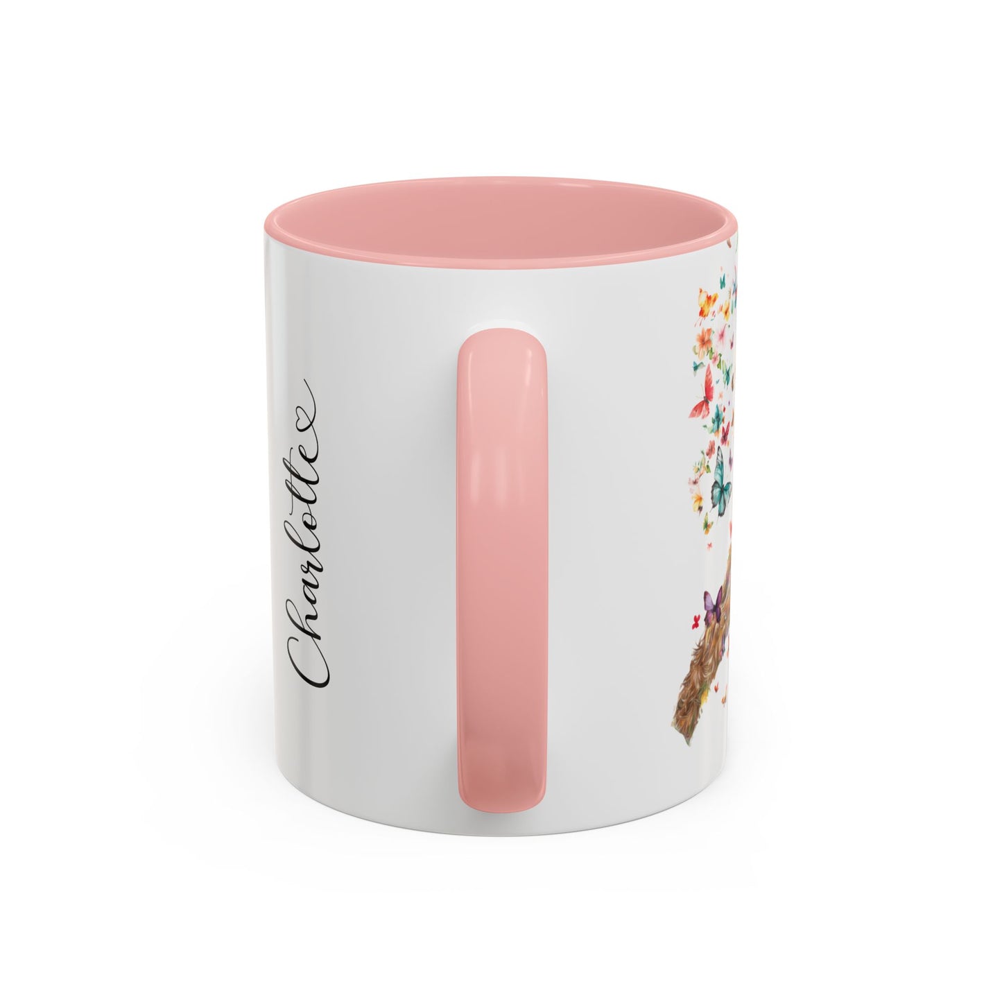 Airedale Terrier Personalized Accent Mugs, 11oz