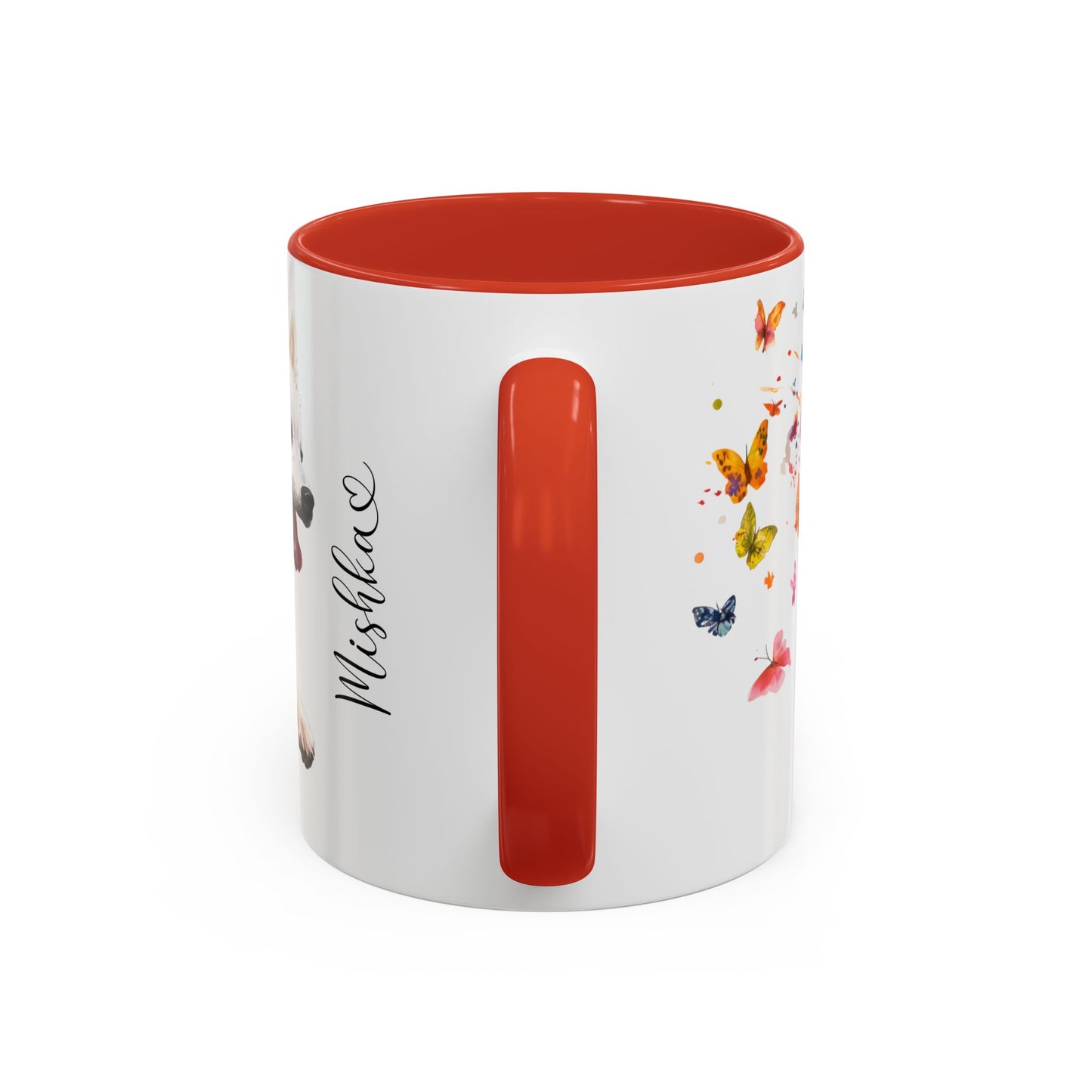 Samoyed Colorful Accent Mugs, 11oz