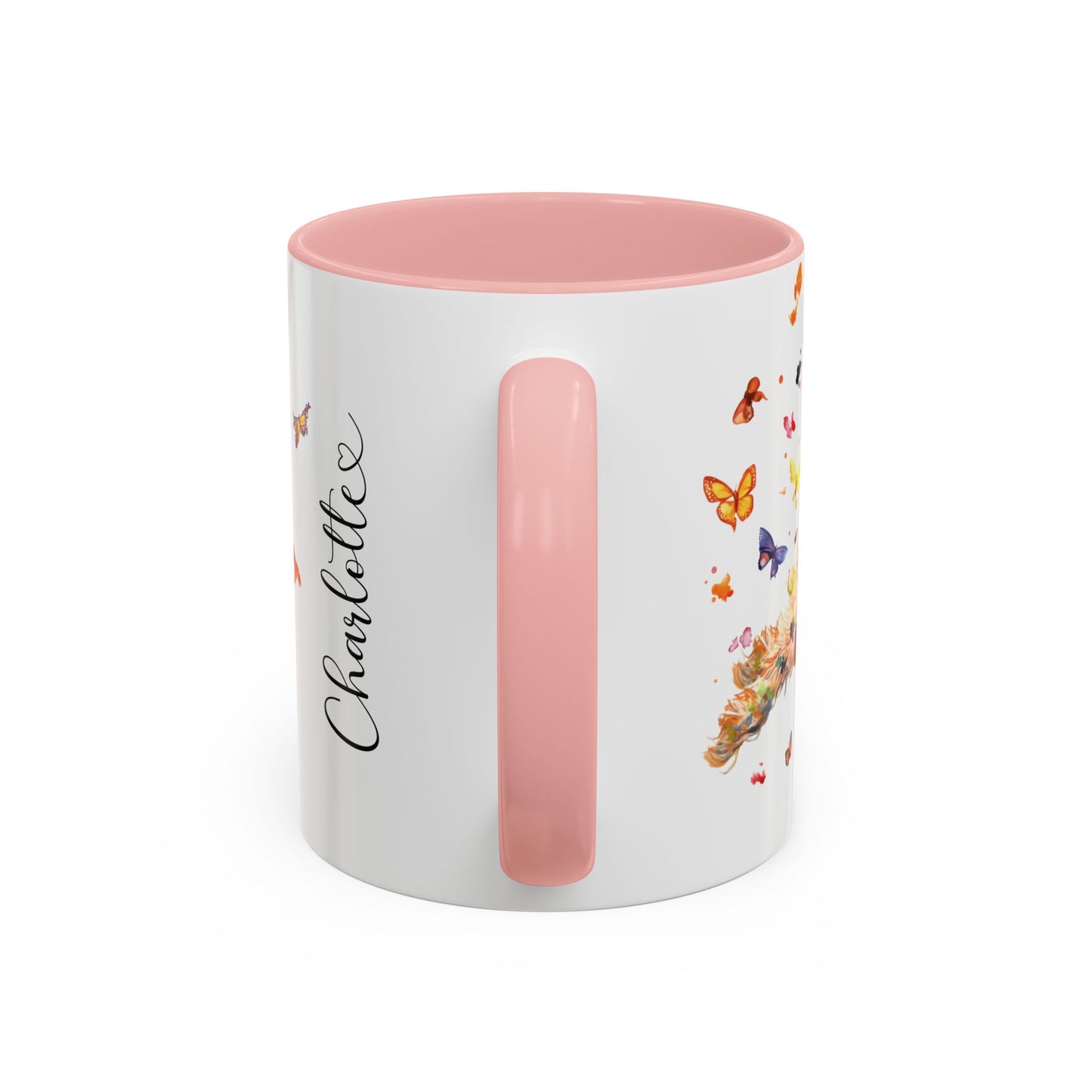 Otterhound Personalized Accent Mugs, 11oz