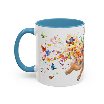 Peekingese Personalized Accent Mugs, 11oz