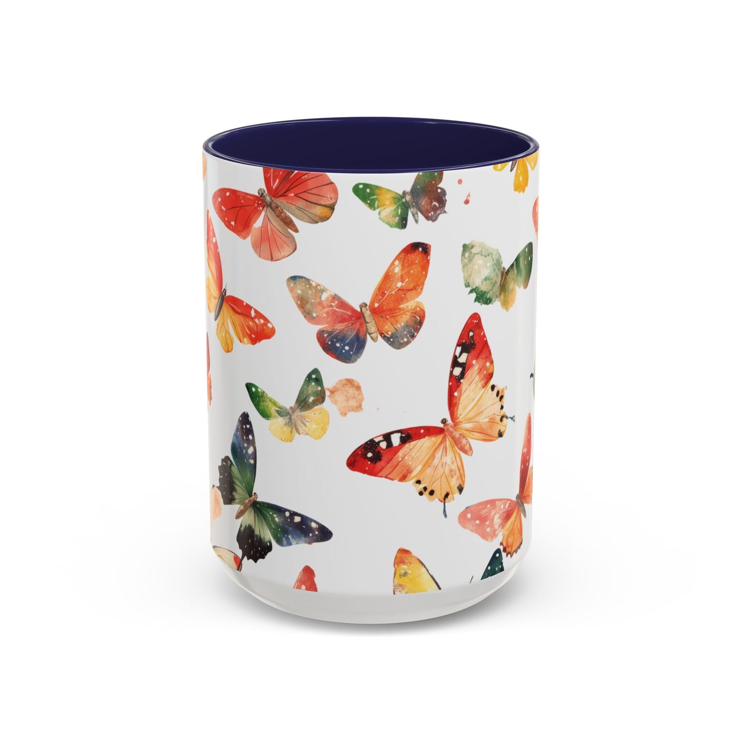 Butterfly Accent Mugs, 11oz & 15oz - USA ONLY