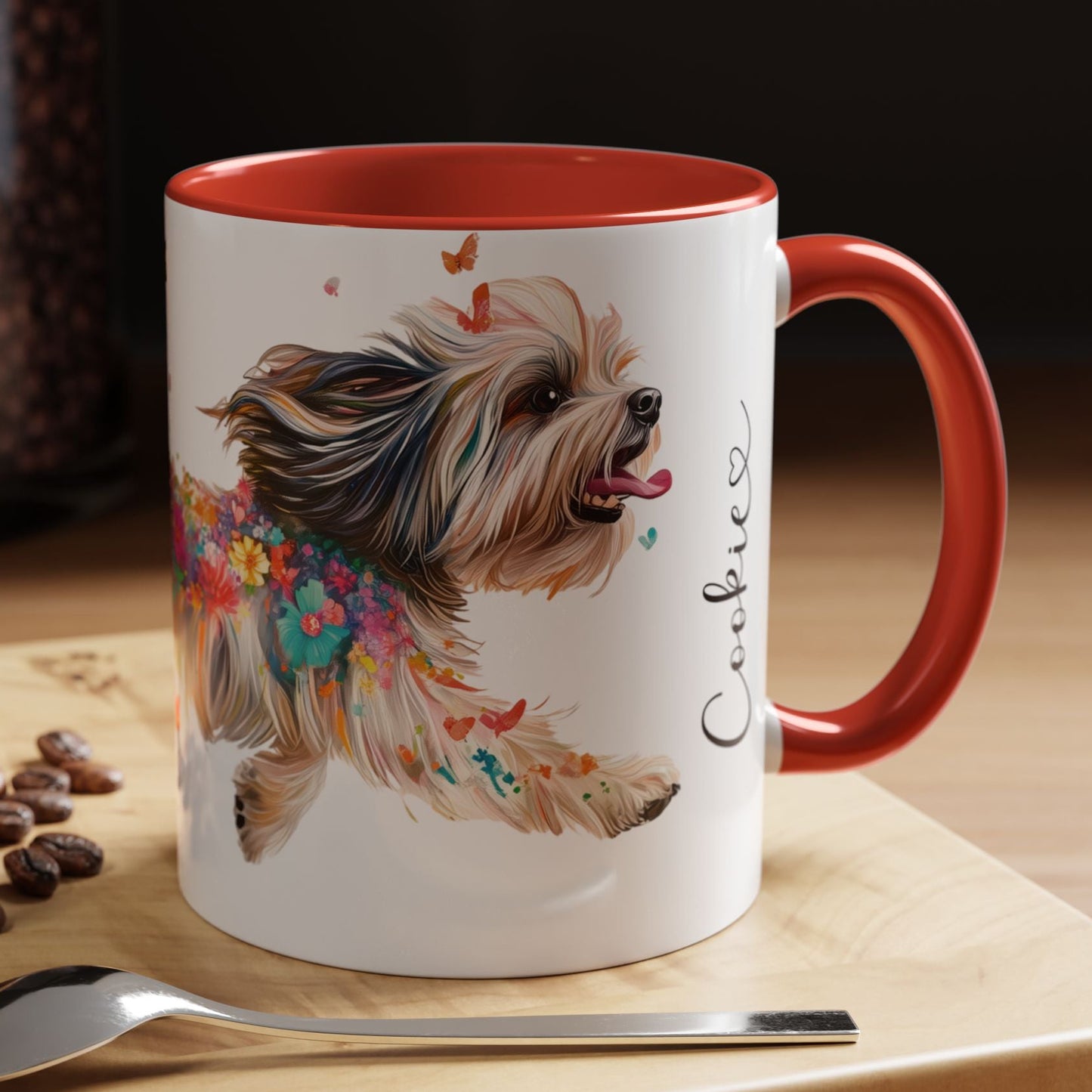 Havanese #2 Personalized Accent Mugs, 11oz