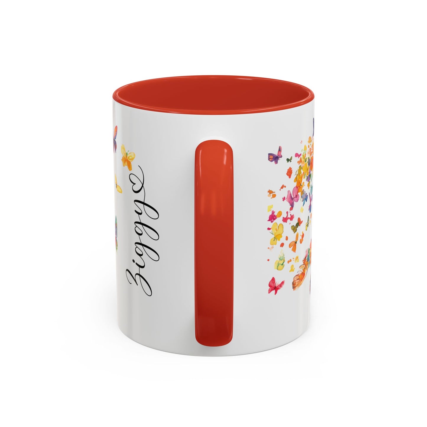 Cavalier King Charles Spaniel Personalized Accent Mugs, 11oz