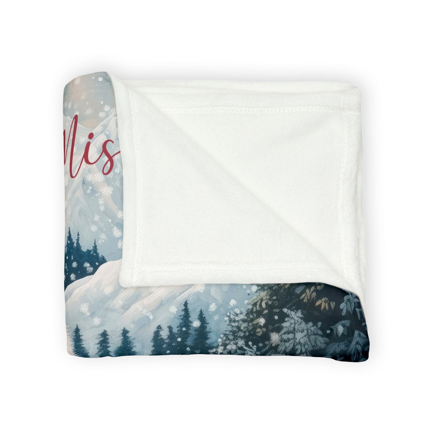 Samoyed Snow #1 Personalised Blanket