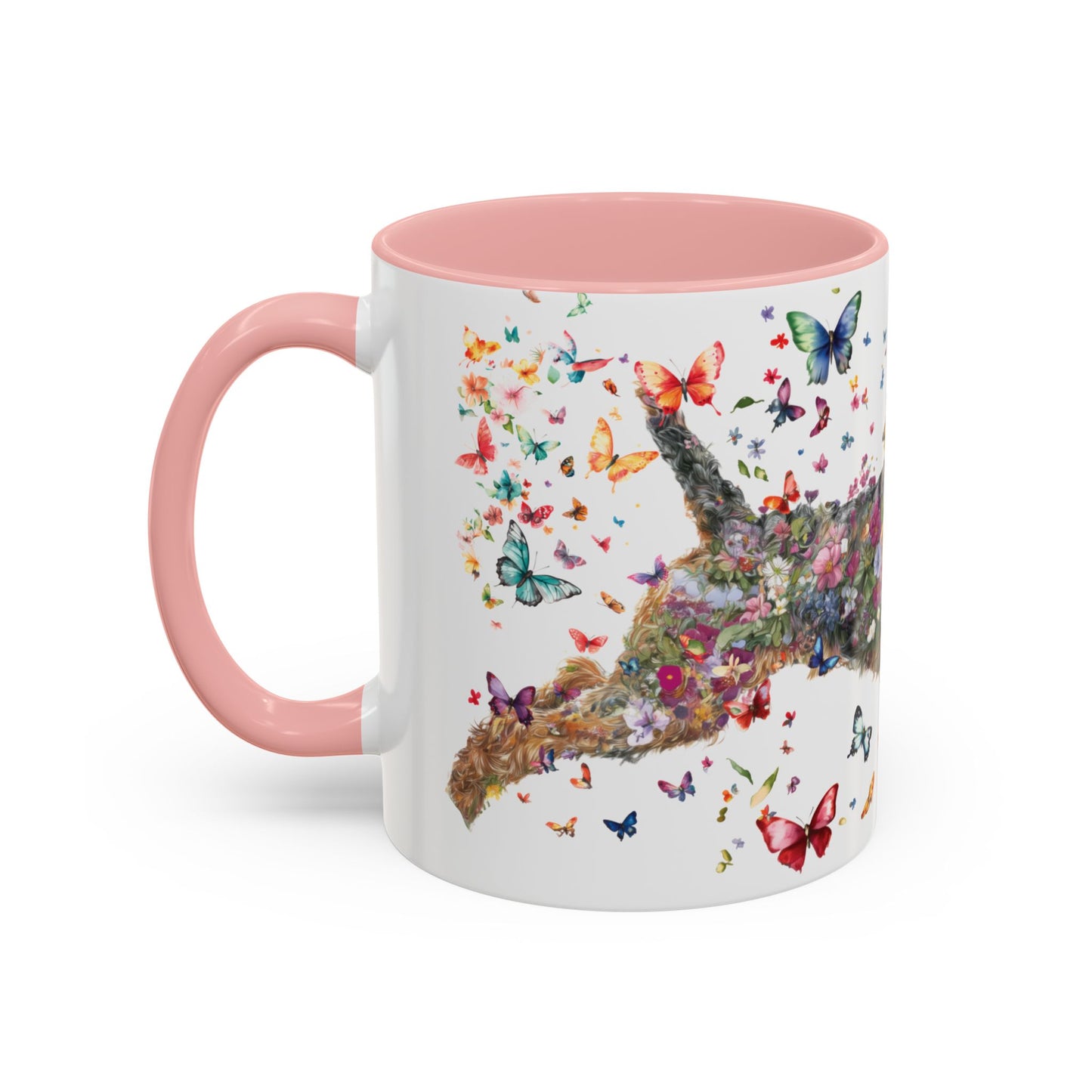 Airedale Terrier Personalized Accent Mugs, 11oz