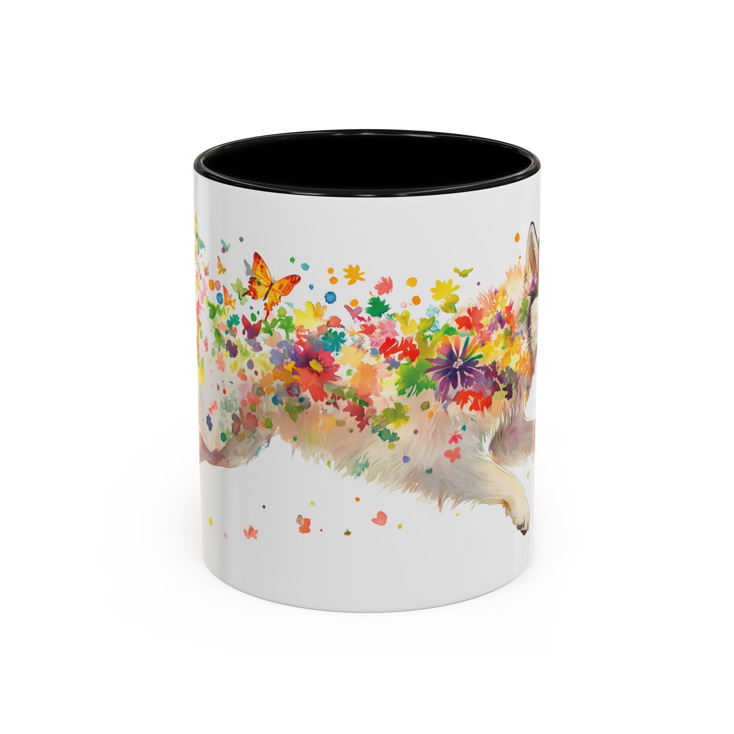 Malamute Personalized Accent Mugs, 11oz