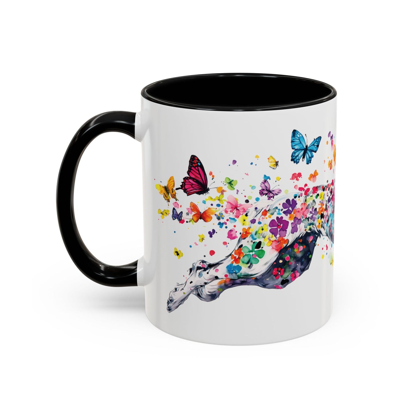 English Setter #4 Personalized Accent Mugs, 11oz