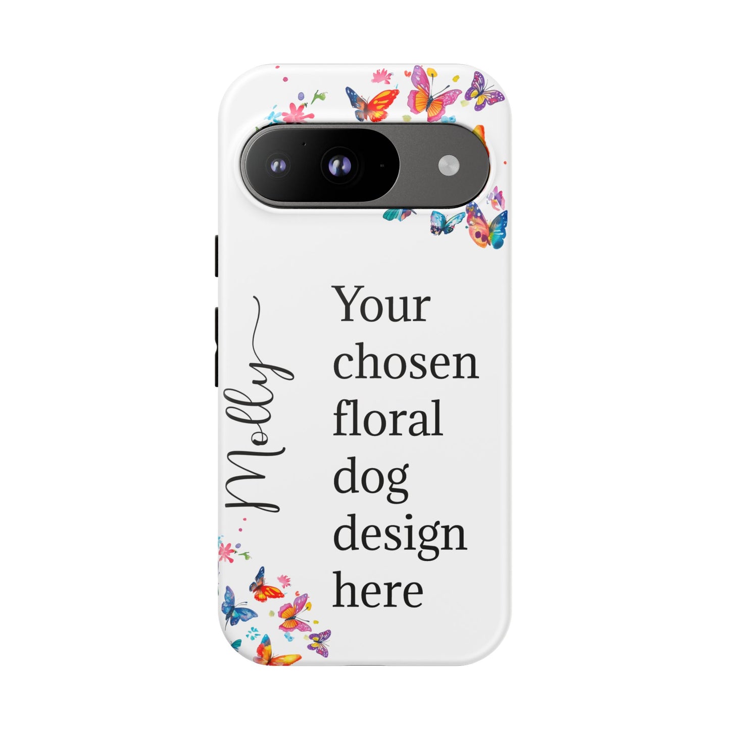 Phone Case, Personalized from ANY OF OUR DESIGNS - White case