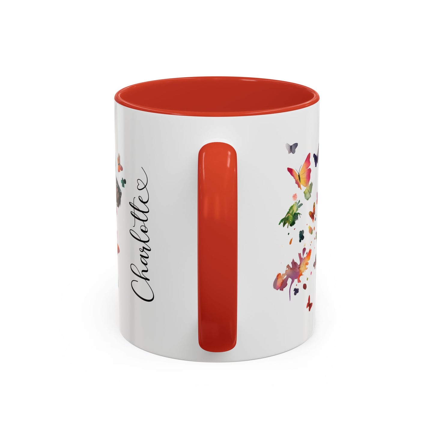 Scottish Terrier Personalized Accent Mugs, 11oz