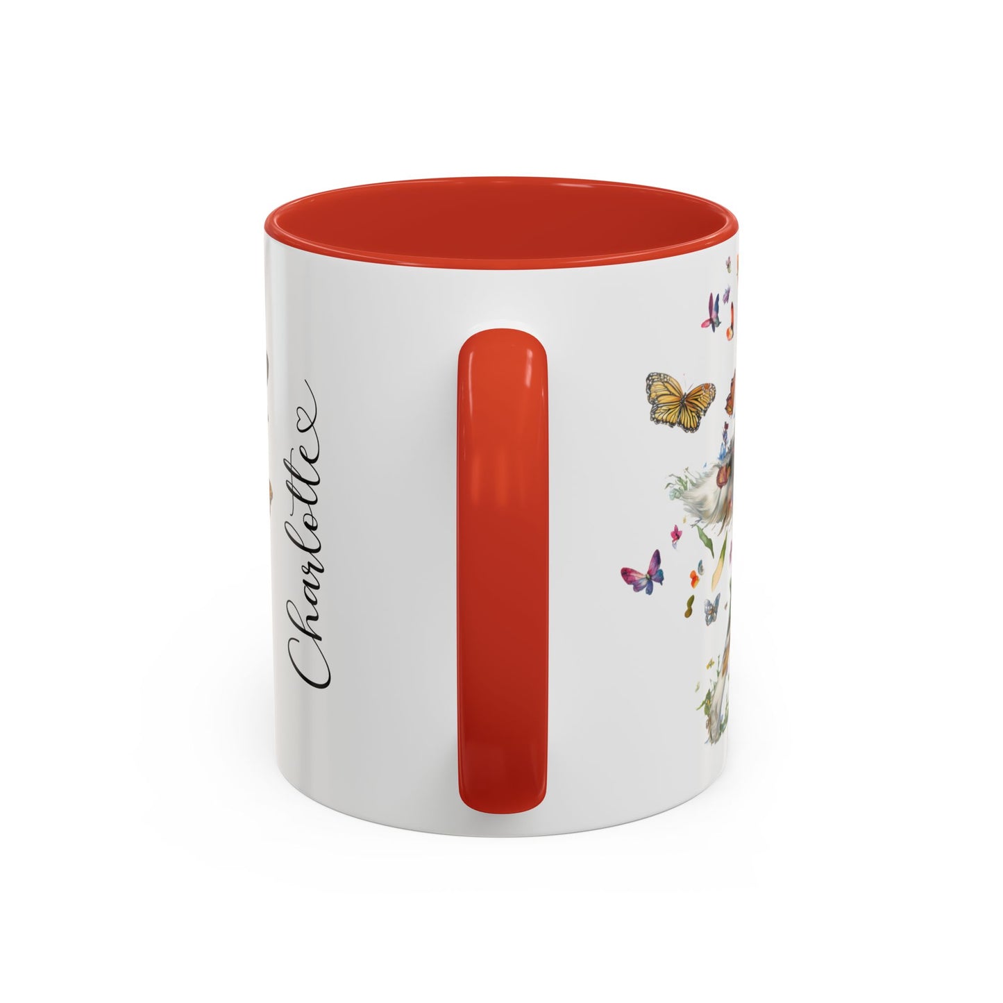 Australian Shepherd Blue Merle Personalized Accent Mugs, 11oz
