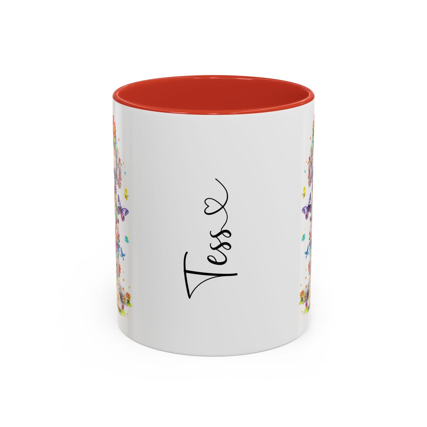 Golden Doodle / Groodle Personalized Colorful Accent Mugs, 11oz