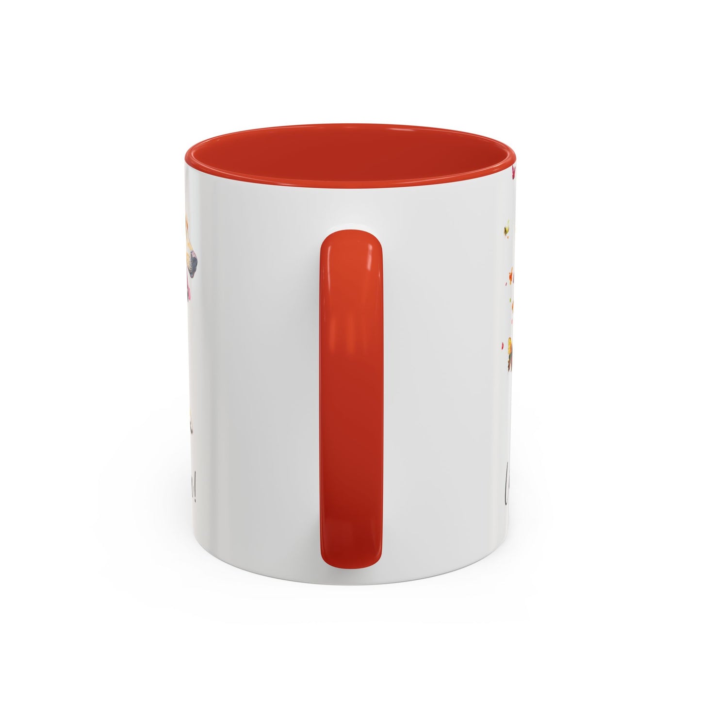Golden Retriever #1 “Live like the gate was left open" Accent Mugs, 11oz