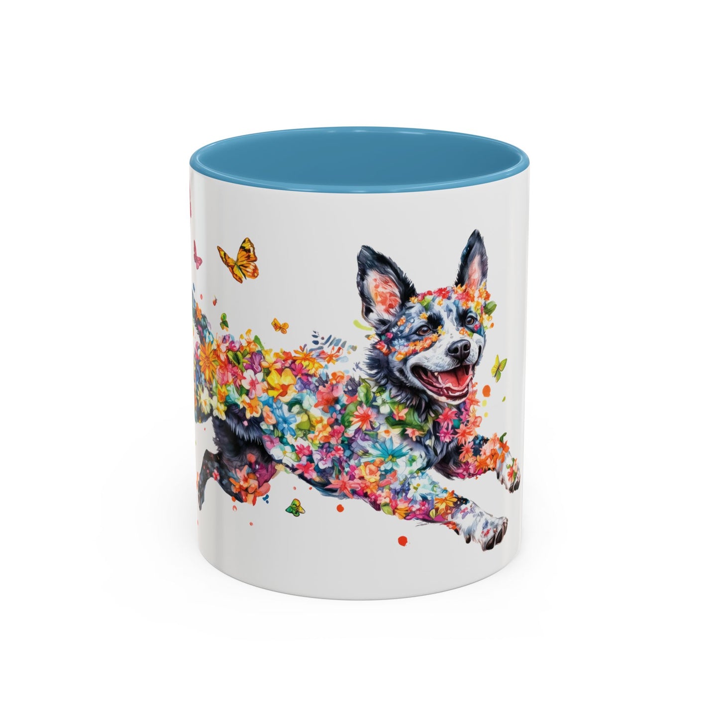 Australian cattle dog (Blue Heeler) Personalized Accent Mugs, 11oz