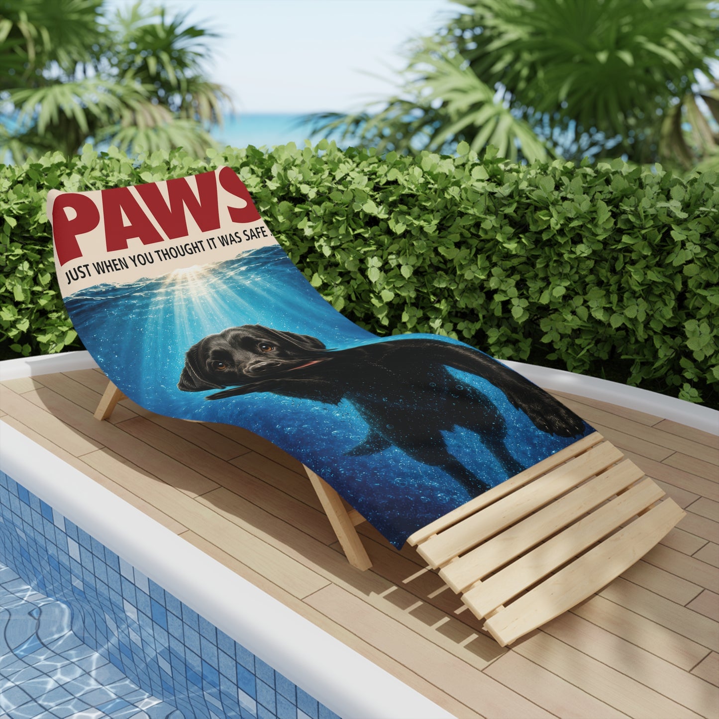 Labrador #2 PAWS Beach Towel