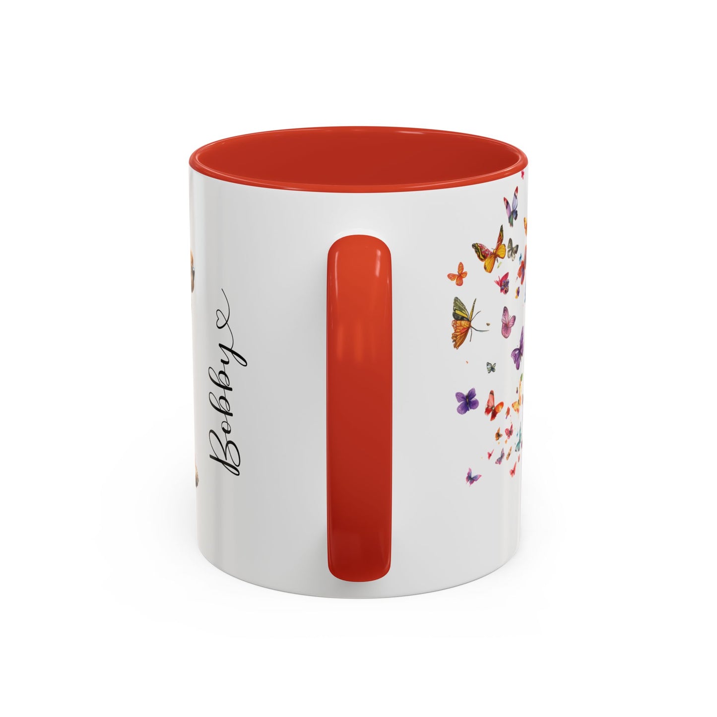 Labradoodle #3 Personalized Accent Mugs, 11oz