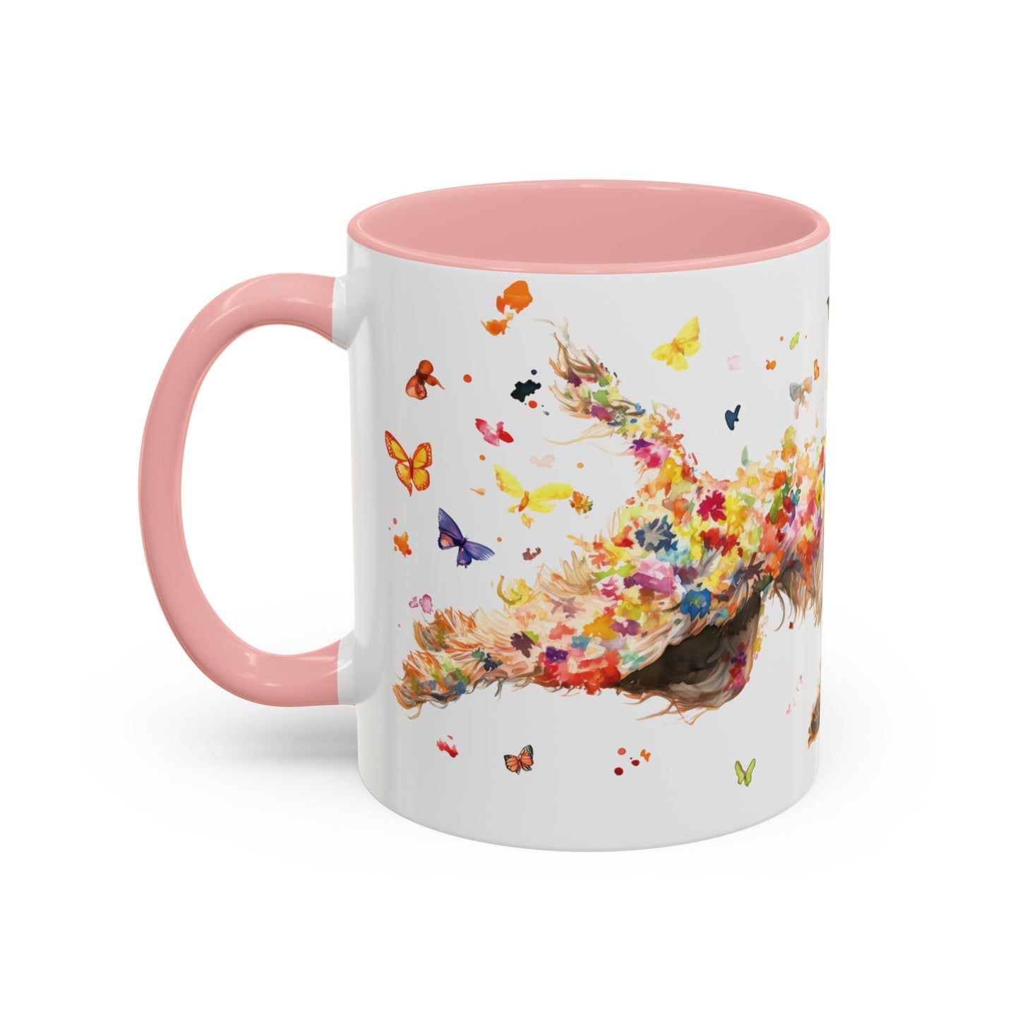 Otterhound Personalized Accent Mugs, 11oz