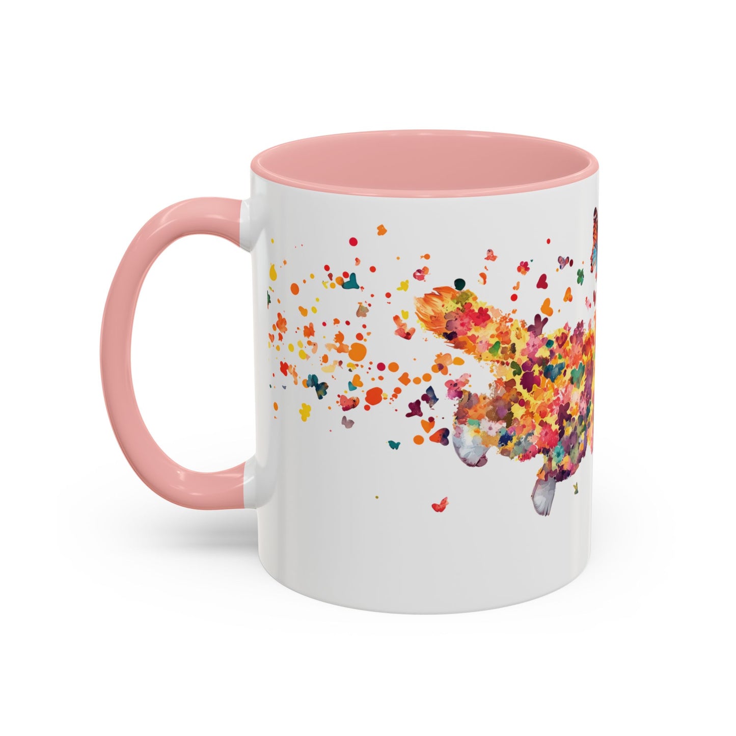Corgi Personalized Accent Mugs, 11oz