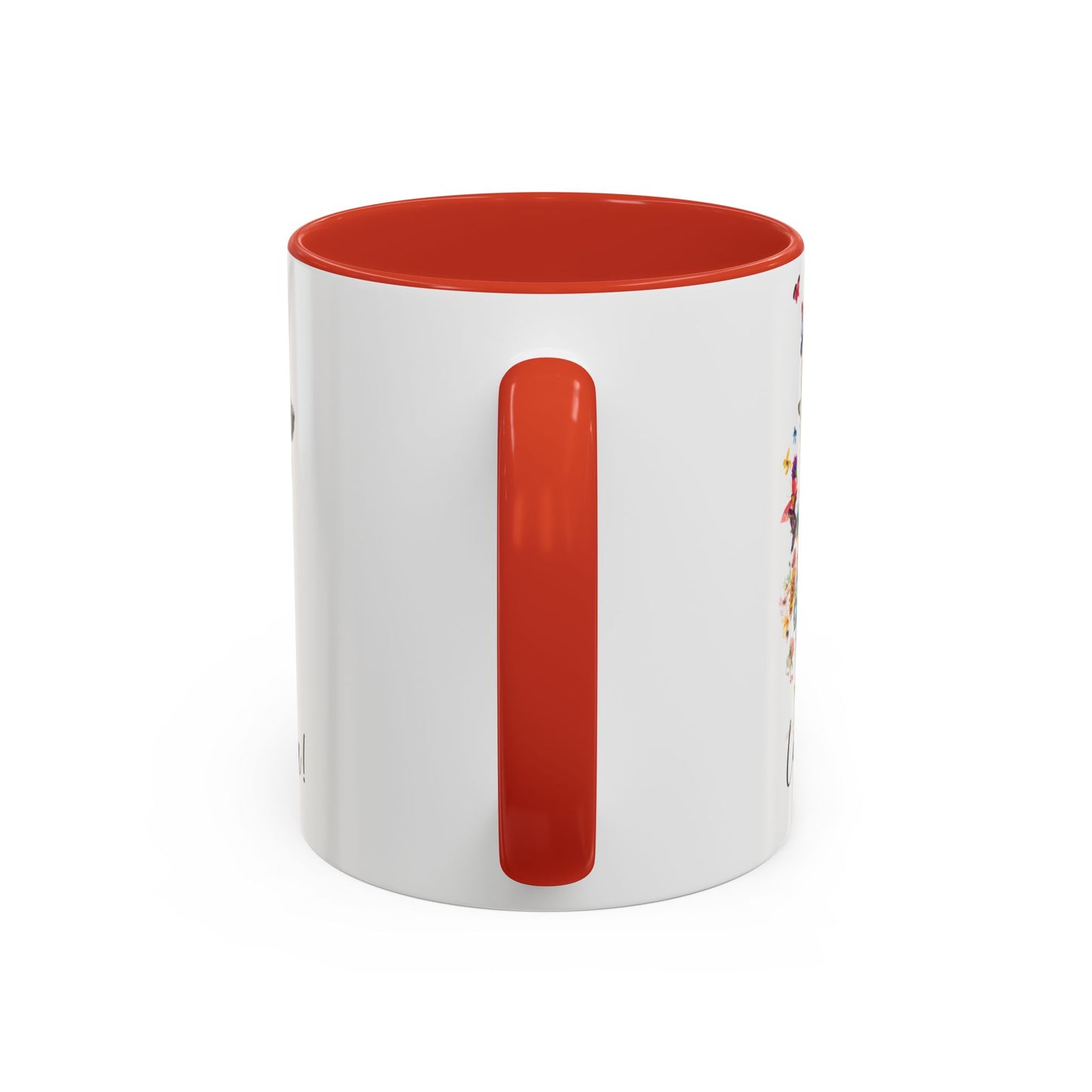 Border Collie #1 “Live like the gate was left open" Accent Mugs, 11oz