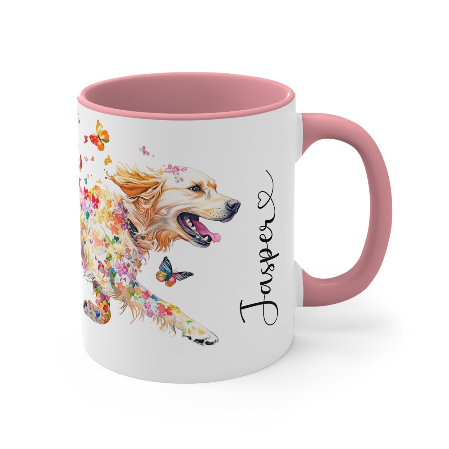 Golden Retriever #1 personalized colourful Mugs, 11oz