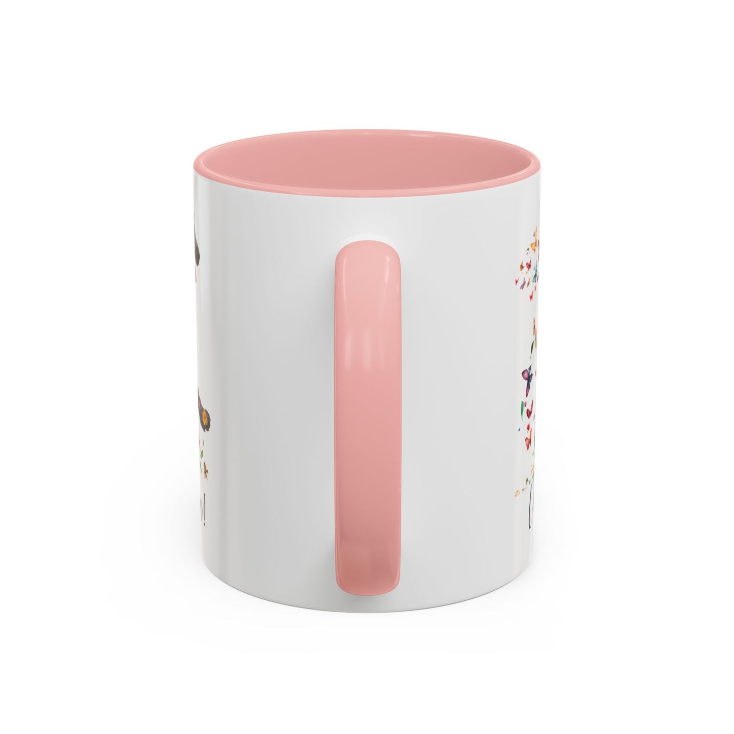 Curly Coated Retriever #2 “Live like the gate was left open" Accent Mugs, 11oz
