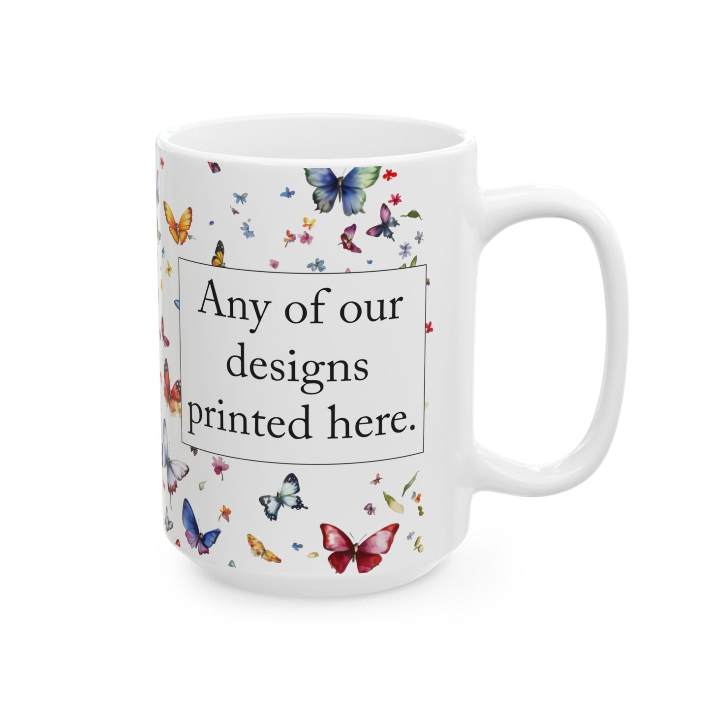 ANY DESIGN USA, UK & Canada, Ceramic Mugs, (11oz, 15oz)