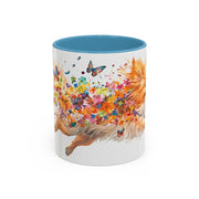 Peekingese Personalized Accent Mugs, 11oz