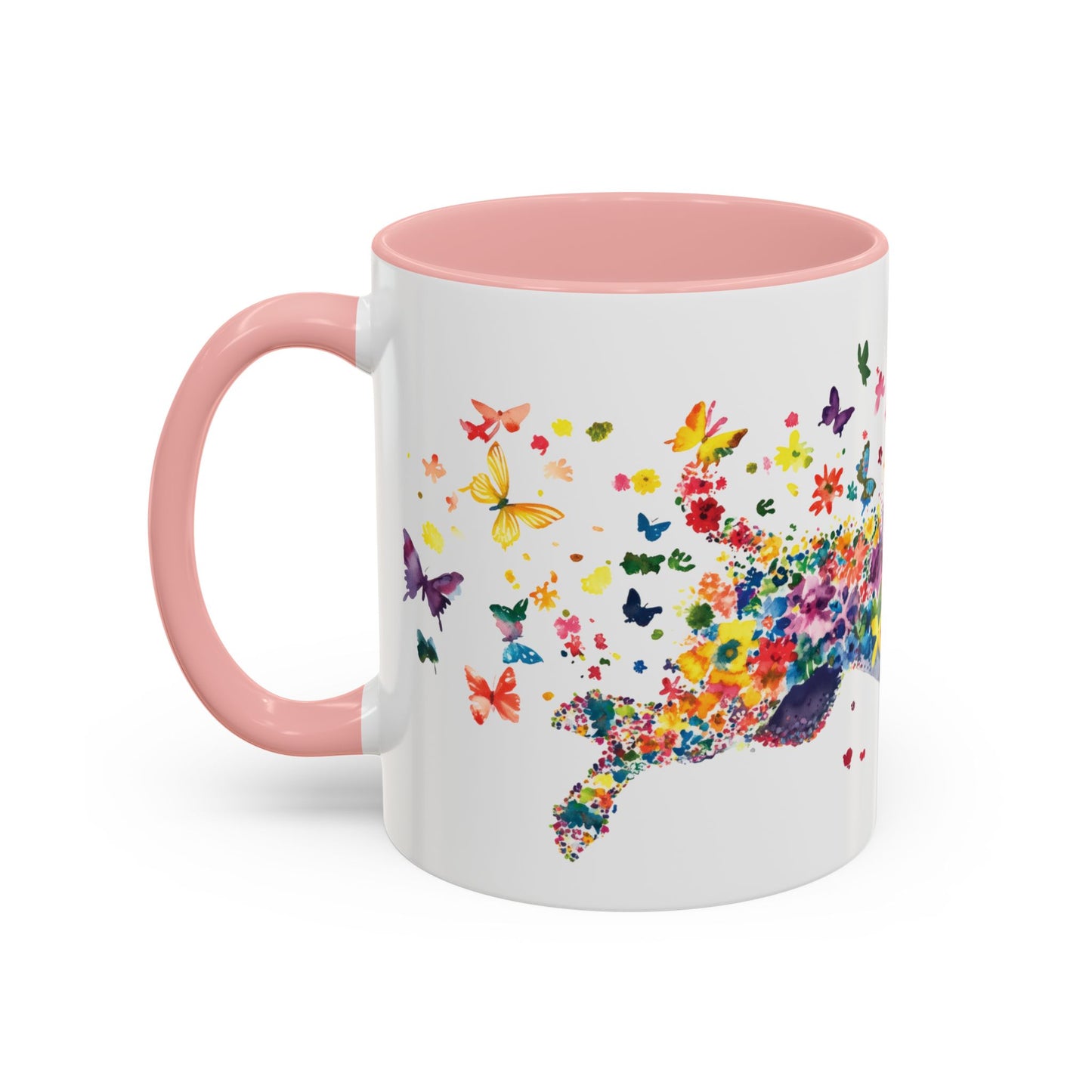 Boston Terrier Personalized Accent Mugs, 11oz