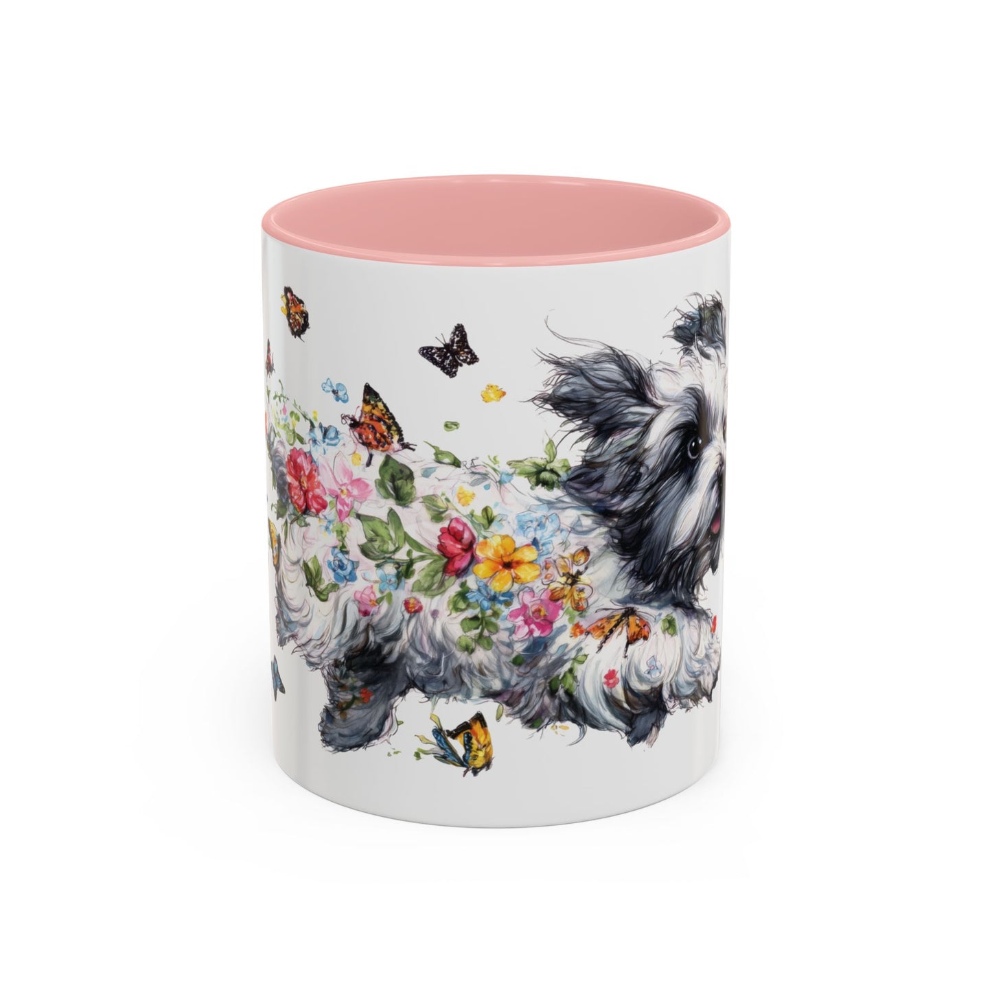 Coton De Tulear Personalized Accent Mugs, 11oz