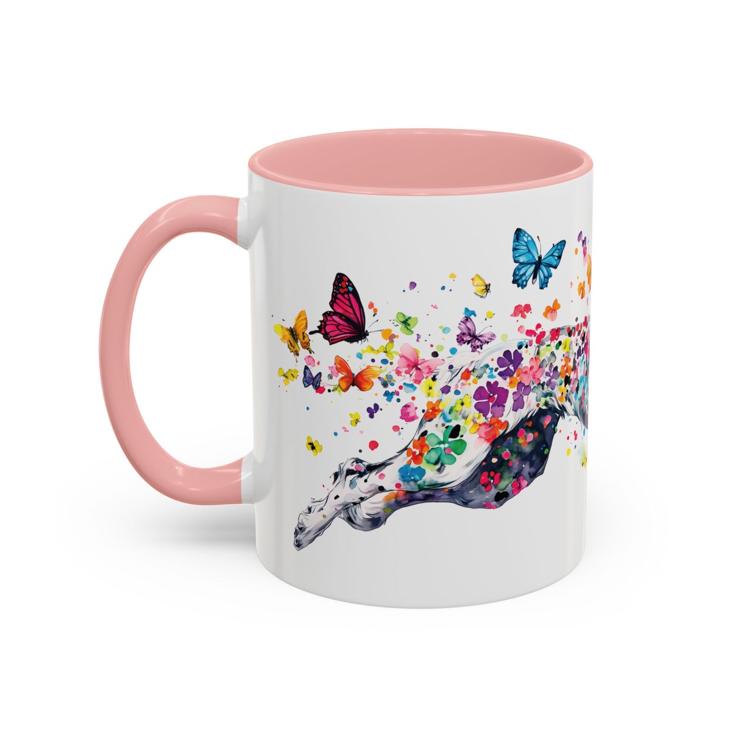 English Setter #4 Personalized Accent Mugs, 11oz