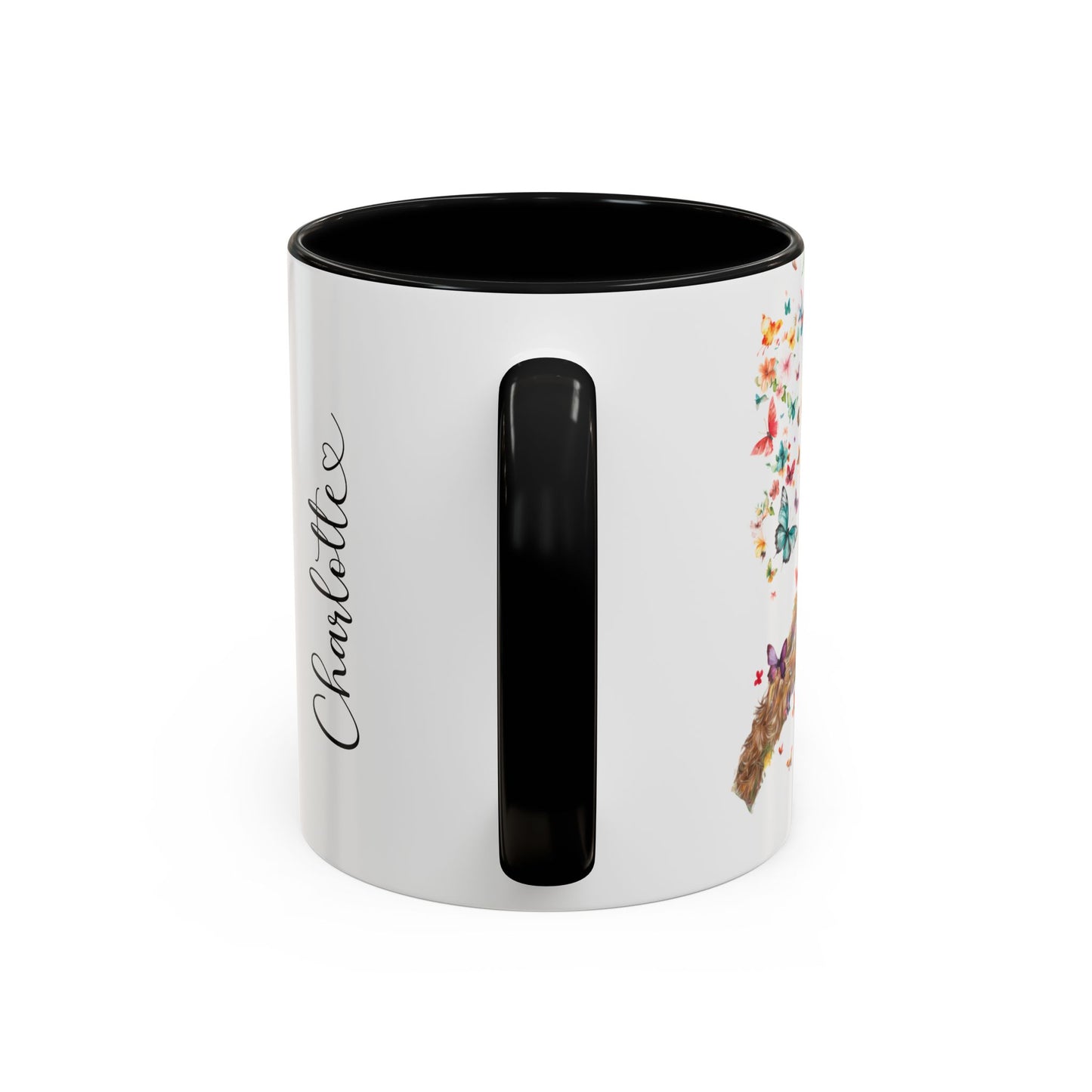 Airedale Terrier Personalized Accent Mugs, 11oz