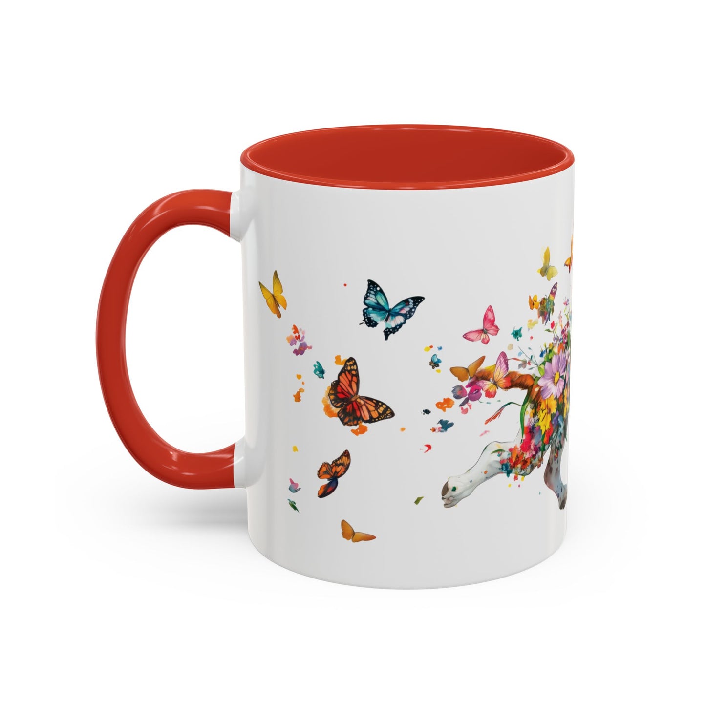 Basset Hound #1 Personalized Accent Mugs, 11oz