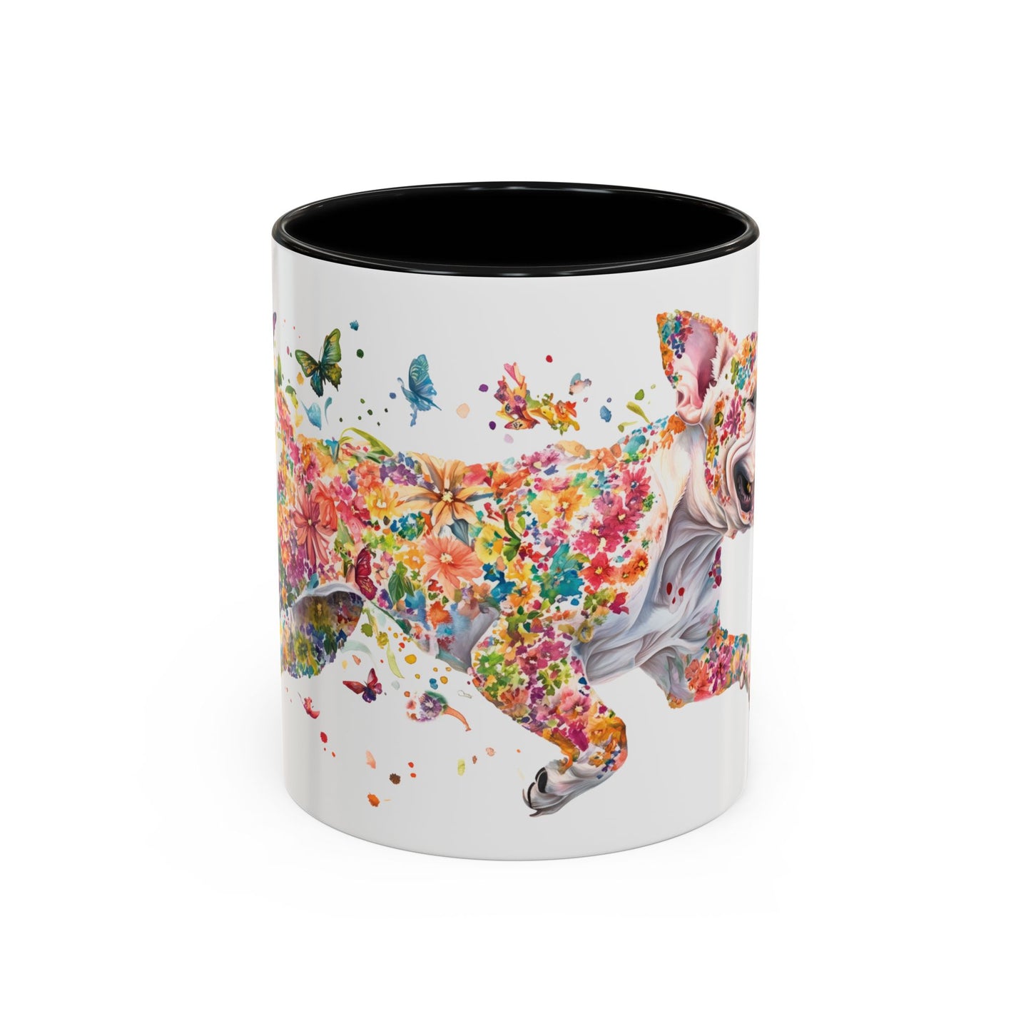 American Bulldog Personalized Accent Mugs, 11oz