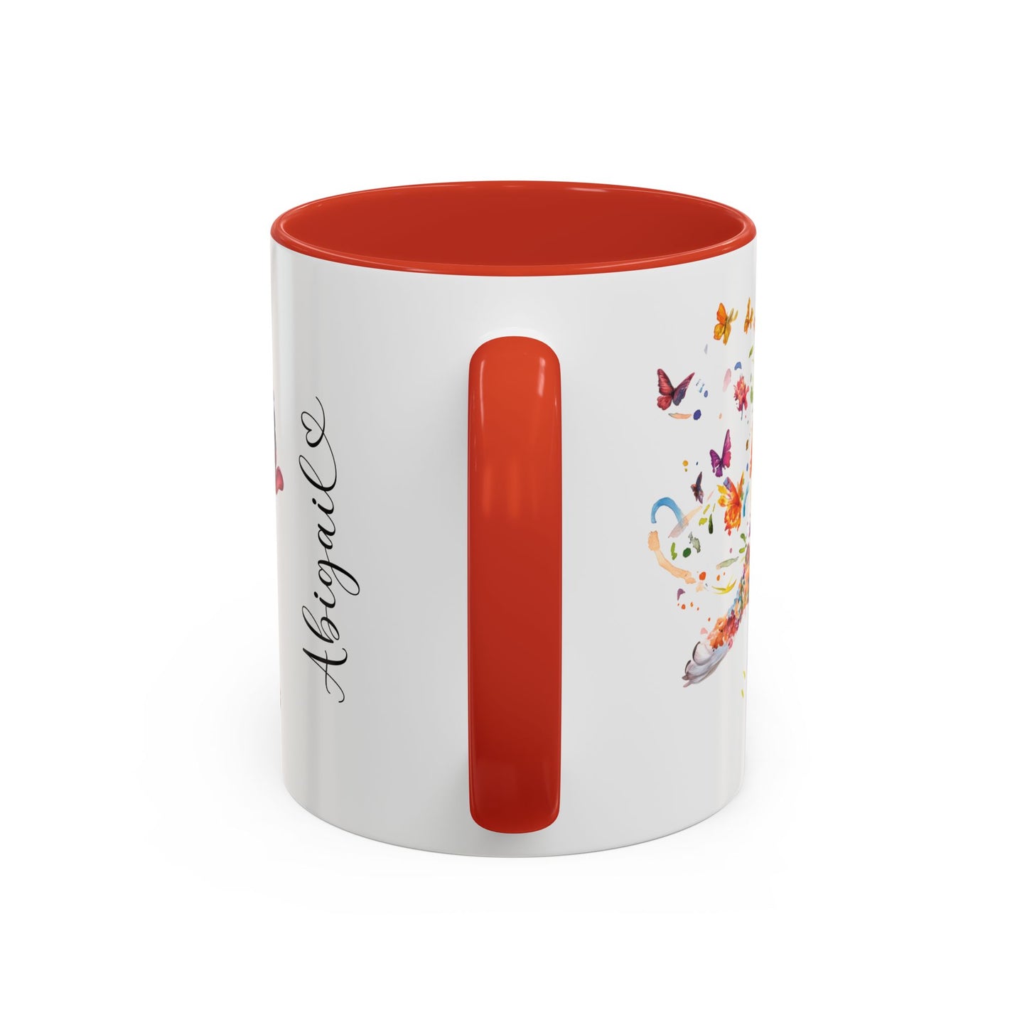 American Bulldog Personalized Accent Mugs, 11oz