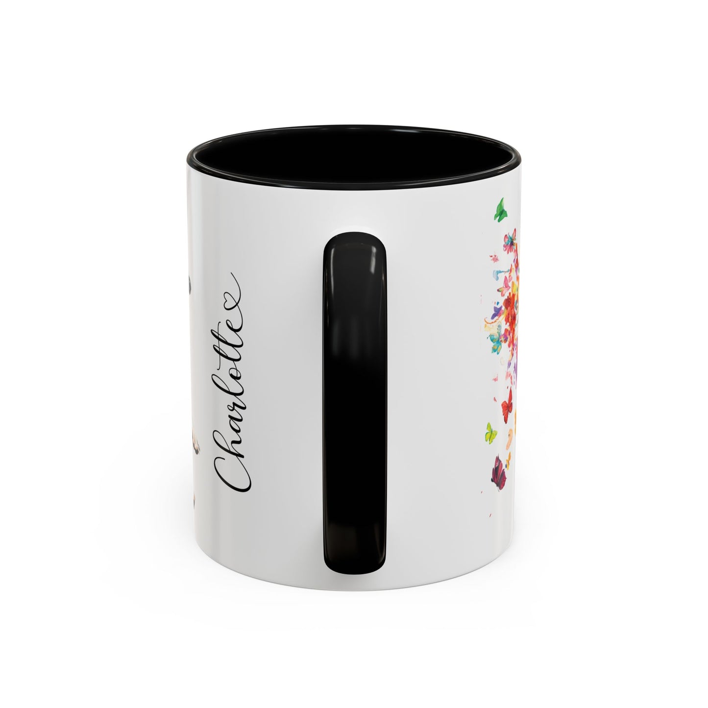 Saluki #1 Personalized Accent Mugs, 11oz