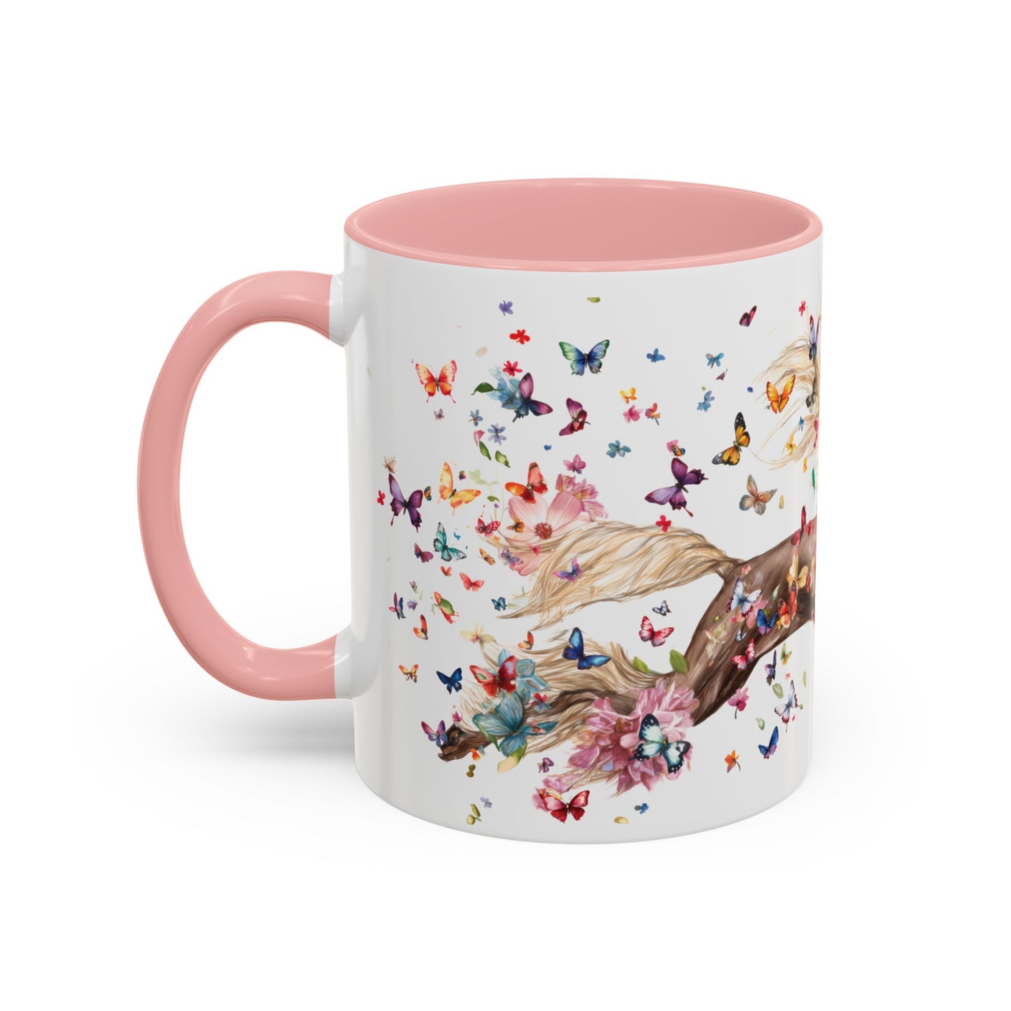 Chinese Crested Personalized Accent Mugs, 11oz