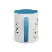 White Boxer Personalized Accent Mugs, 11oz