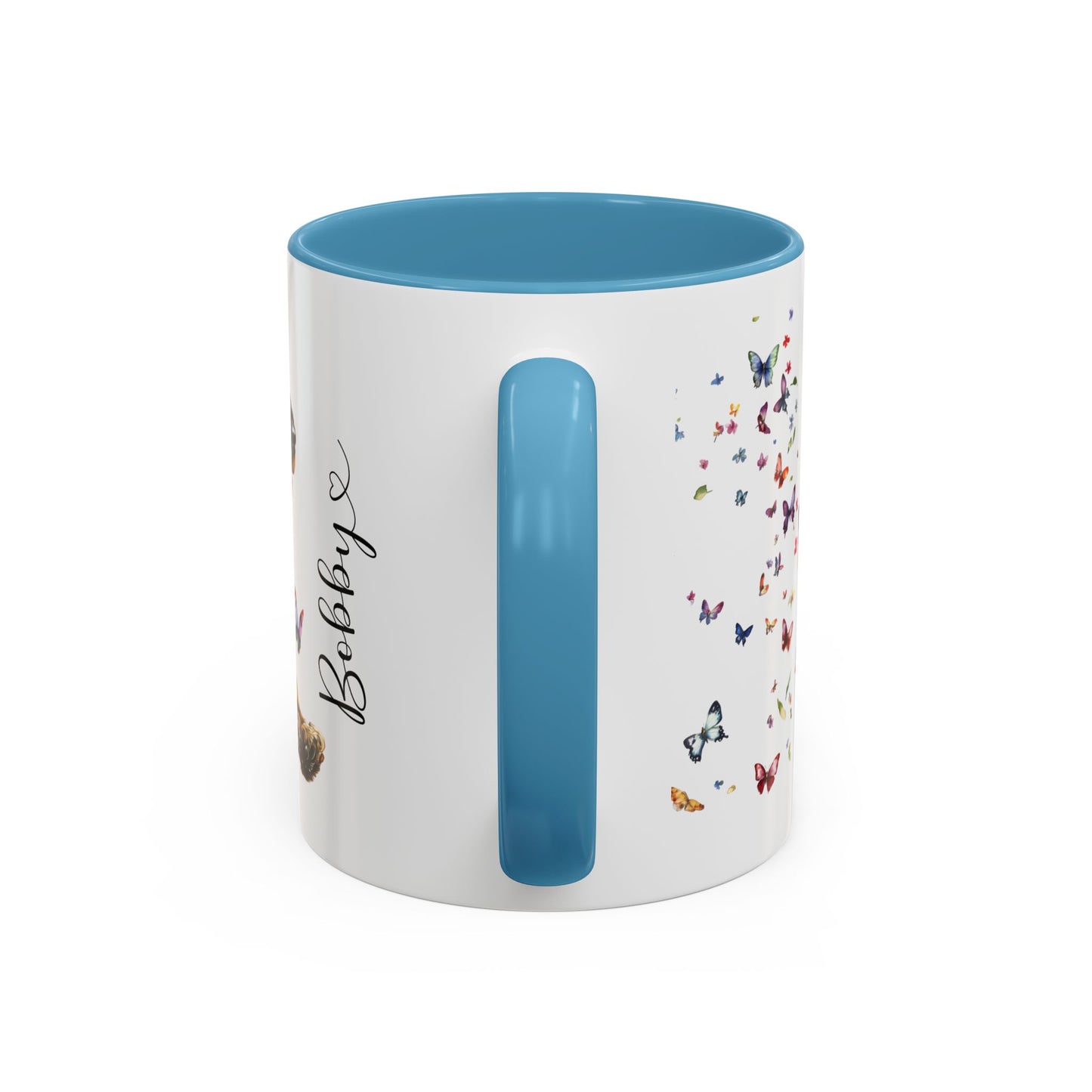 English Cocker Spaniel #4 Personalized Accent Mugs, 11oz