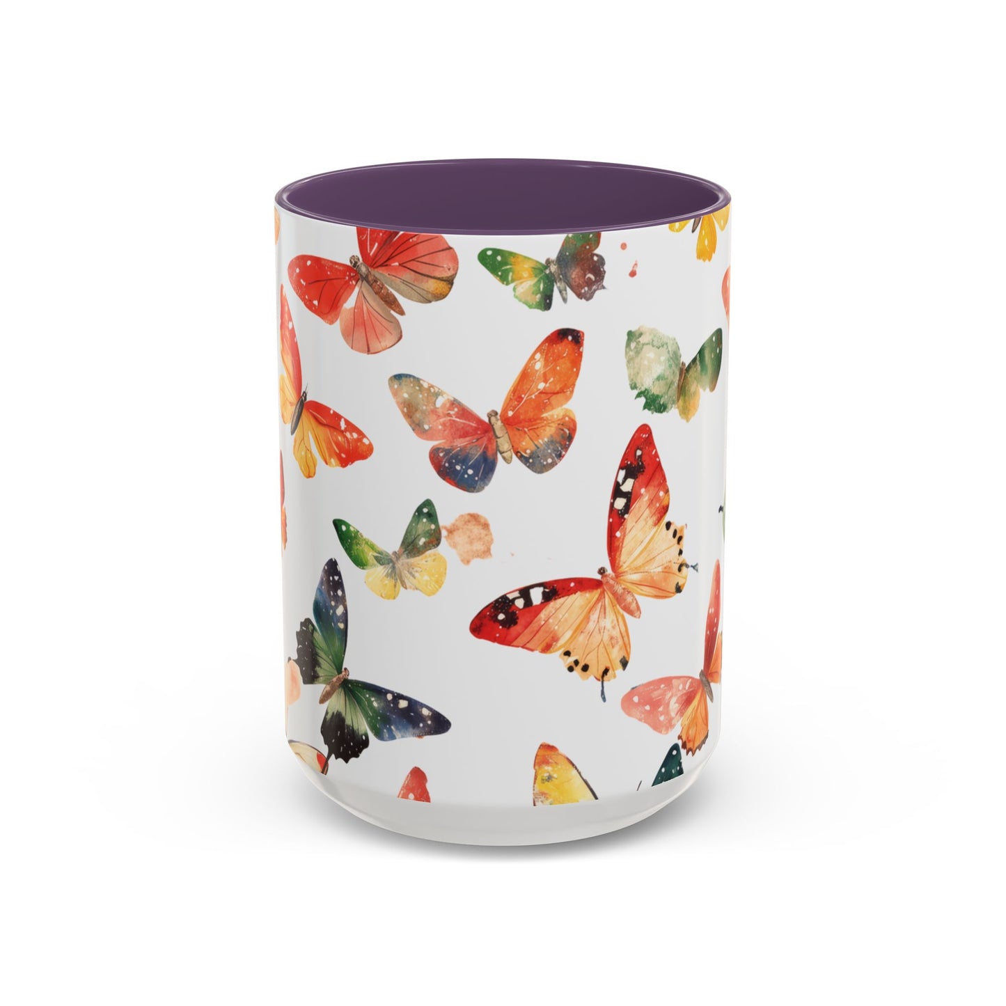 Butterfly Accent Mugs, 11oz & 15oz - USA ONLY