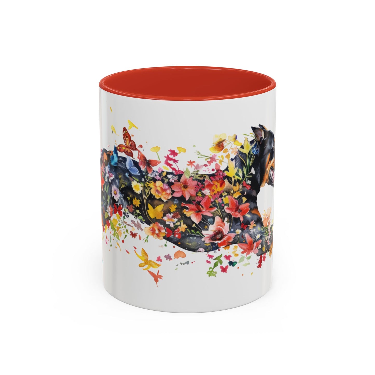 Beauceron Personalized Accent Mugs, 11oz