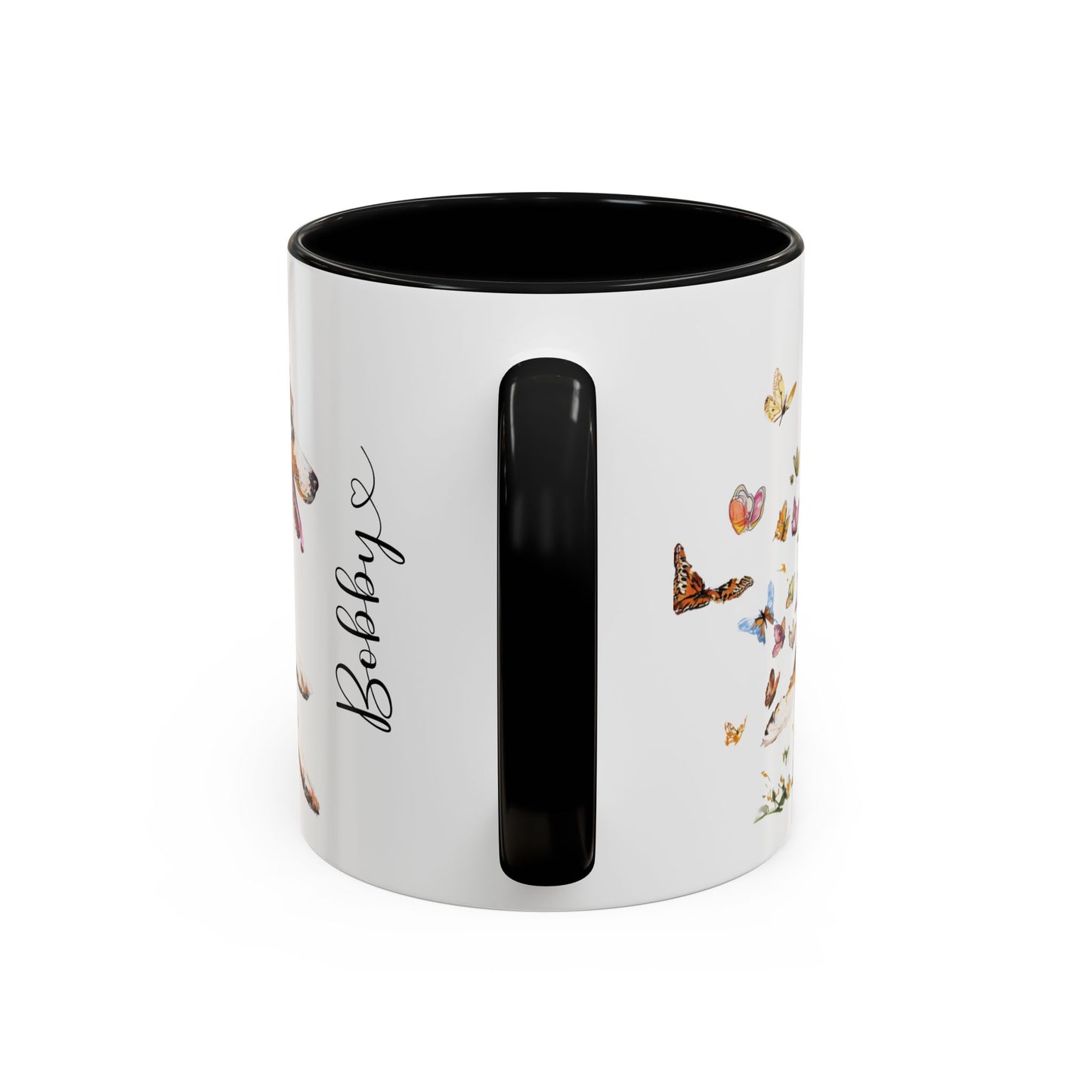 Australian Shepherd (Docked) #1 Personalized Accent Mugs, 11oz