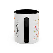 Peekingese #3 Personalized Accent Mugs, 11oz