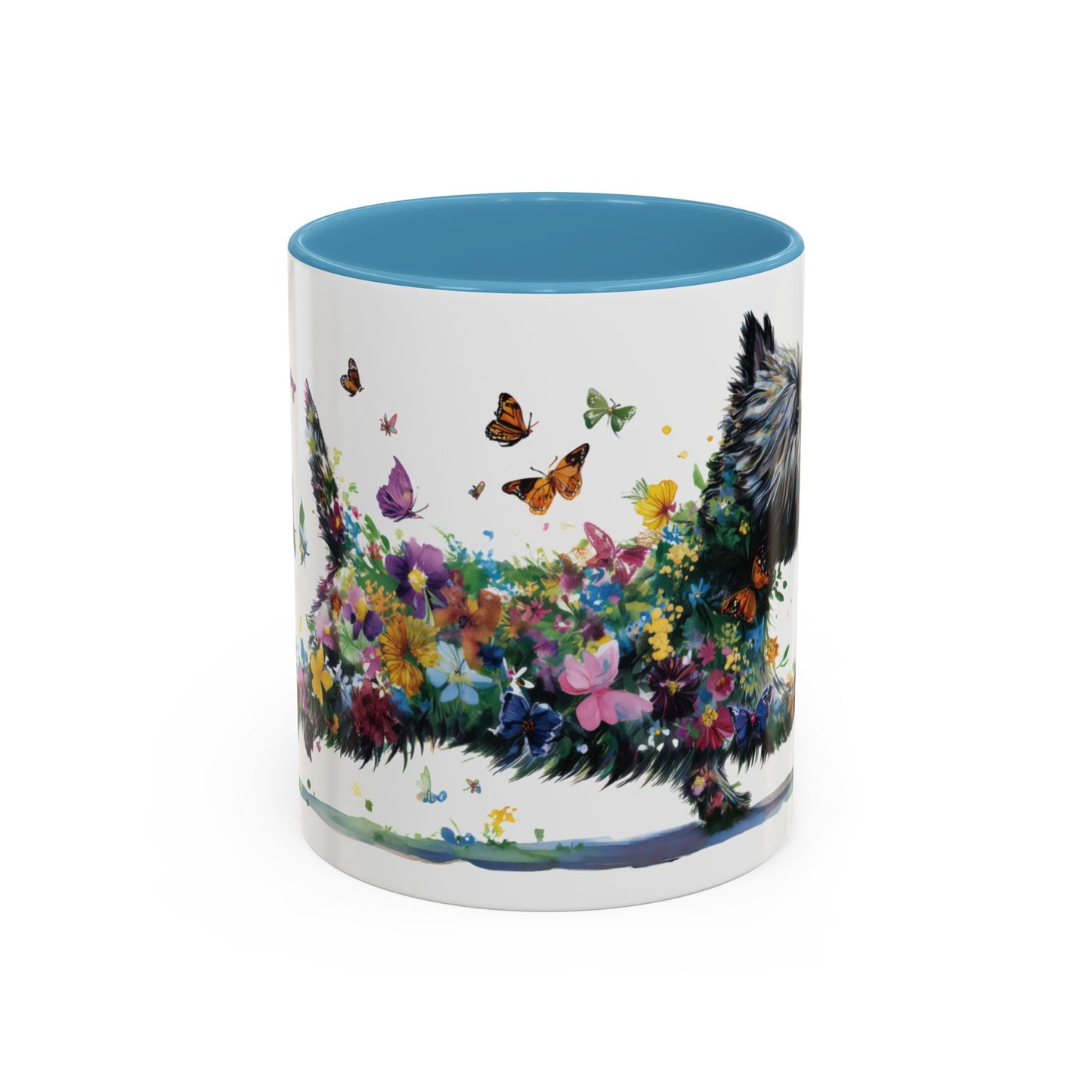 Cairn Terrier #2 Personalized Accent Mugs, 11oz