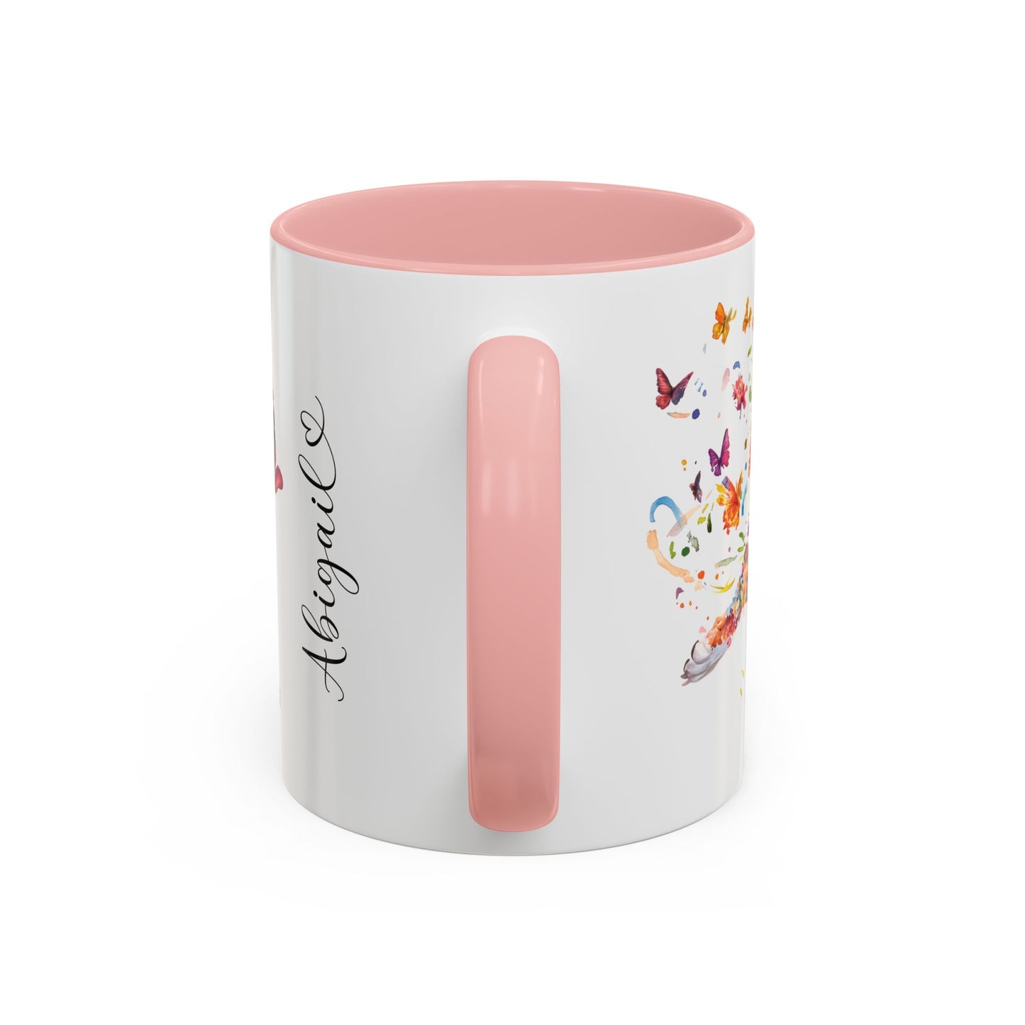 American Bulldog Personalized Accent Mugs, 11oz