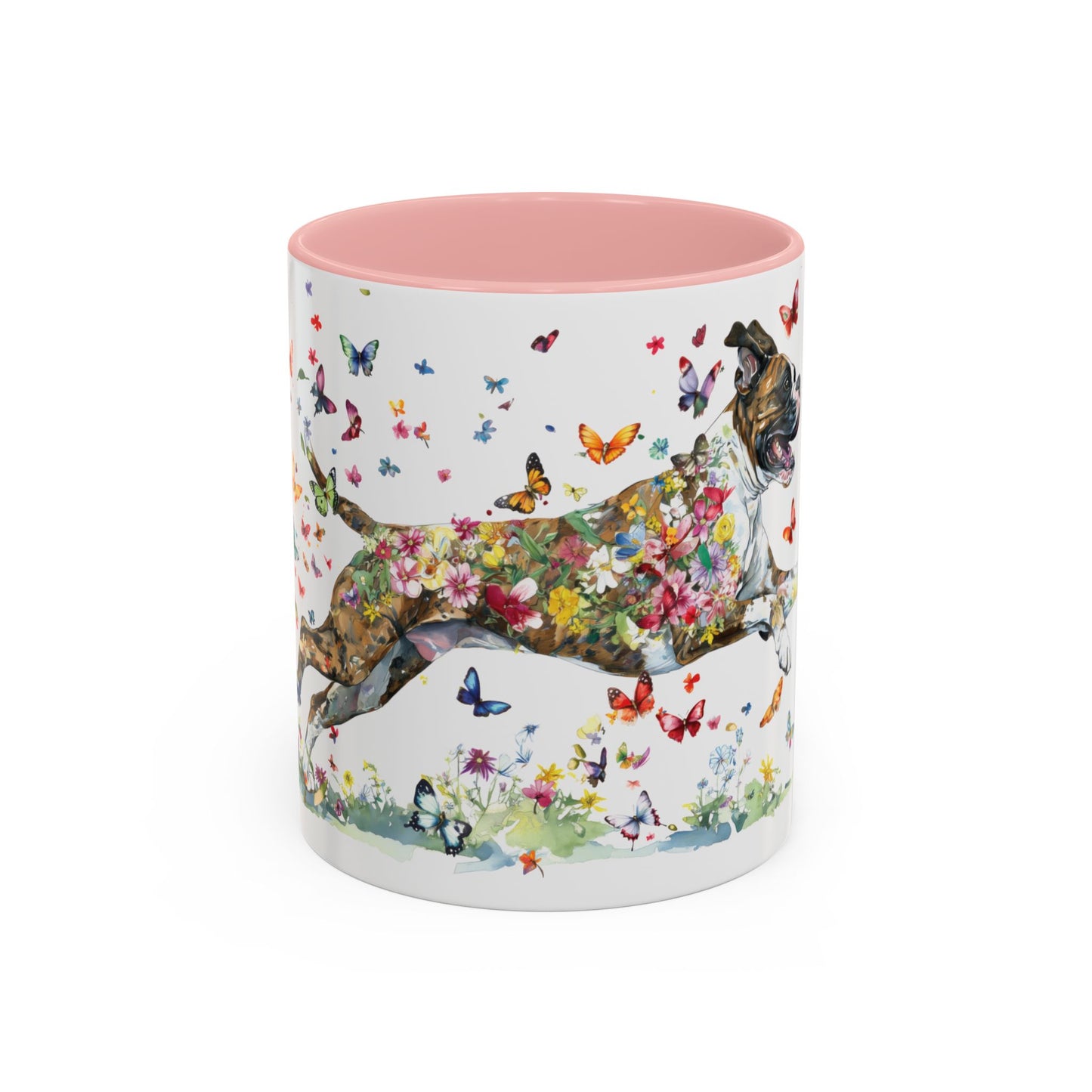 Boxer #1 Personalized Accent Mugs, 11oz